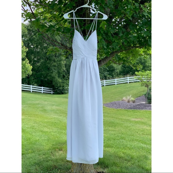 dove grey maxi dress